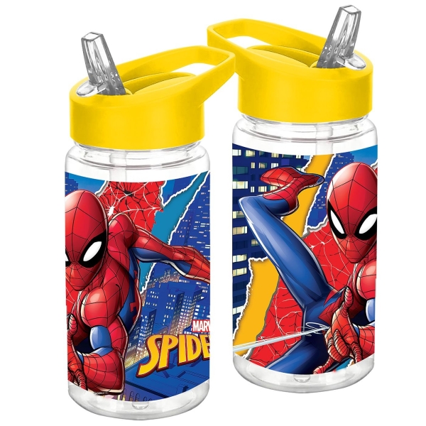 Παγούρι Πλαστικό PET Spiderman 450ml Spiderman 4542-5422R - 1 τμχ