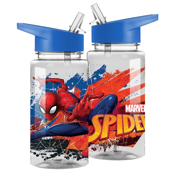 Παγούρι Πλαστικό PET Spiderman 16,5x7cm 450ml Spiderman 4642-5189 - 1 τμχ