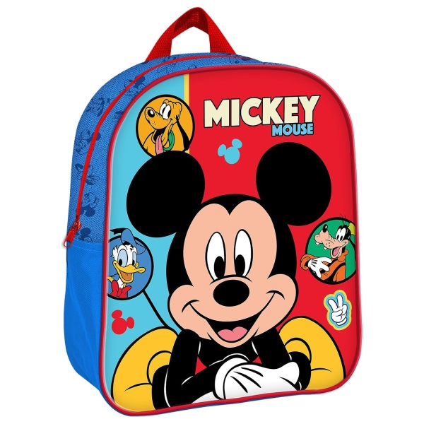 Τσάντα Πλάτης Νηπίου Mickey 32x27x12cm Disney 101293-5301 - 1 τμχ