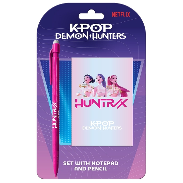 Σετ Σημειωματάριο Α6  με Μολύβι K Pop σε Blister K-Pop 3953-5561 - 1 τμχ