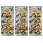 Καρτέλα 4 Δομικά Οχήματα Free Wheel 34x15x5cm ToyMarkt 913453 - 1 τμχ