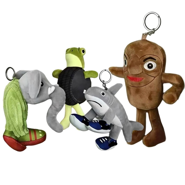 Μπρελόκ Ζωάκια Λούτρινα ~15cm ToyMarkt 913710 - 1 τμχ