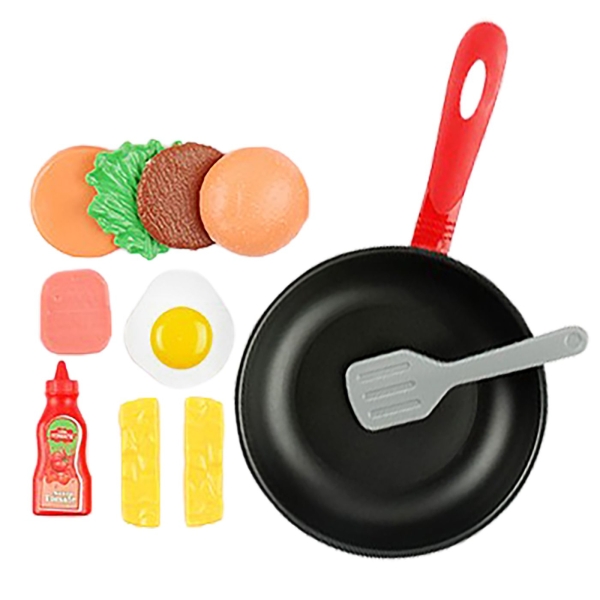Τηγάνι με Φαγητά 11 Τεμα 28x16cm ToyMarkt 971370 - 1 τμχ