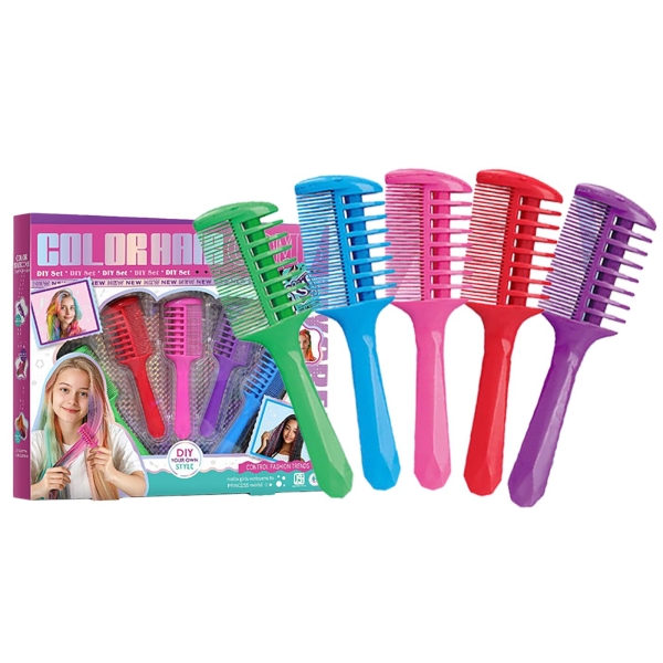 Βαφή Μαλλιών σε Χτένες Προσωρινή 33x29,5cm ToyMarkt 971372 - 1 τμχ