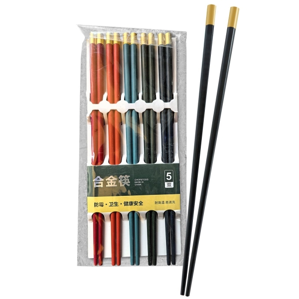 Chopsticks Deluxe σετ=5 Ζευγάρια  Homie 1002219 - 1 τμχ