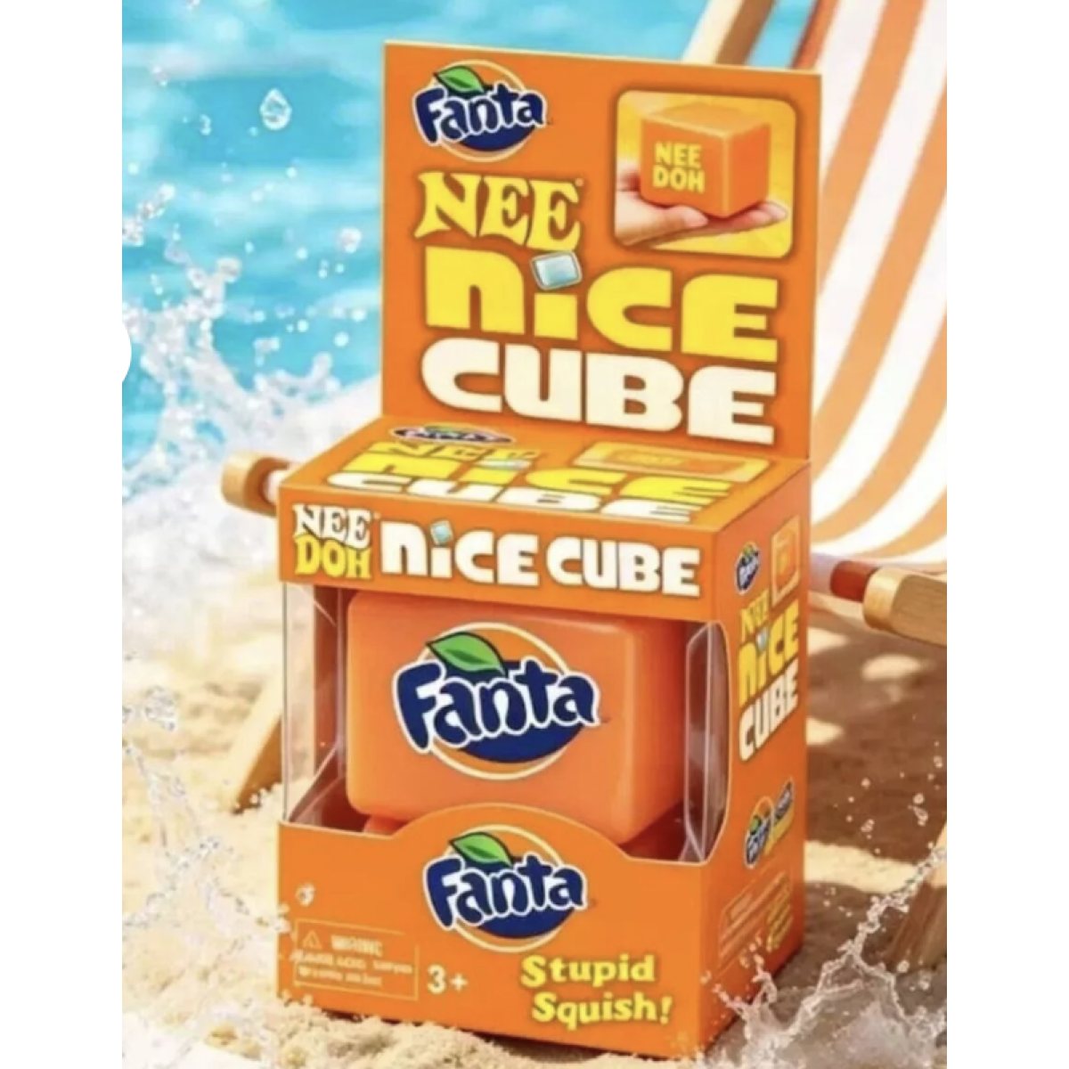 Squishy Παιχνίδι Anti-Stress Κύβος Fanta Nice Cube 24079HY-3 - Image 2