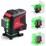 Αυτορυθμιζόμενο Αλφάδι Laser Πράσινης Ακτίνας 3x360° Με Τηλεχειριστήριο Και Μπαταρία 5200mAh UNI-T LM575LD - Image 7