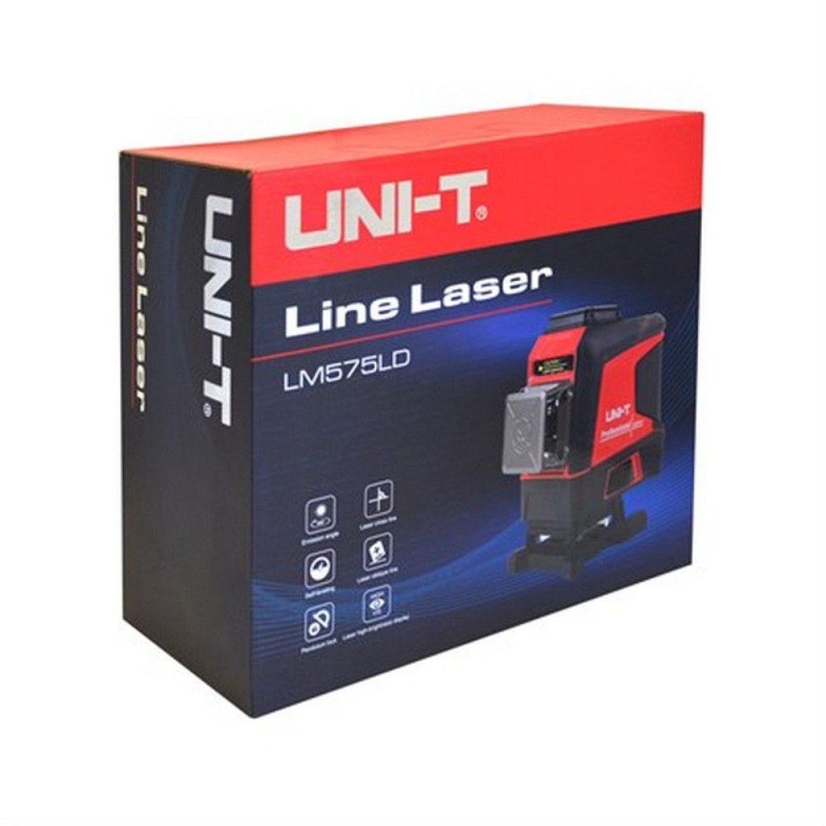Αυτορυθμιζόμενο Αλφάδι Laser Πράσινης Ακτίνας 3x360° Με Τηλεχειριστήριο Και Μπαταρία 5200mAh UNI-T LM575LD - Image 4
