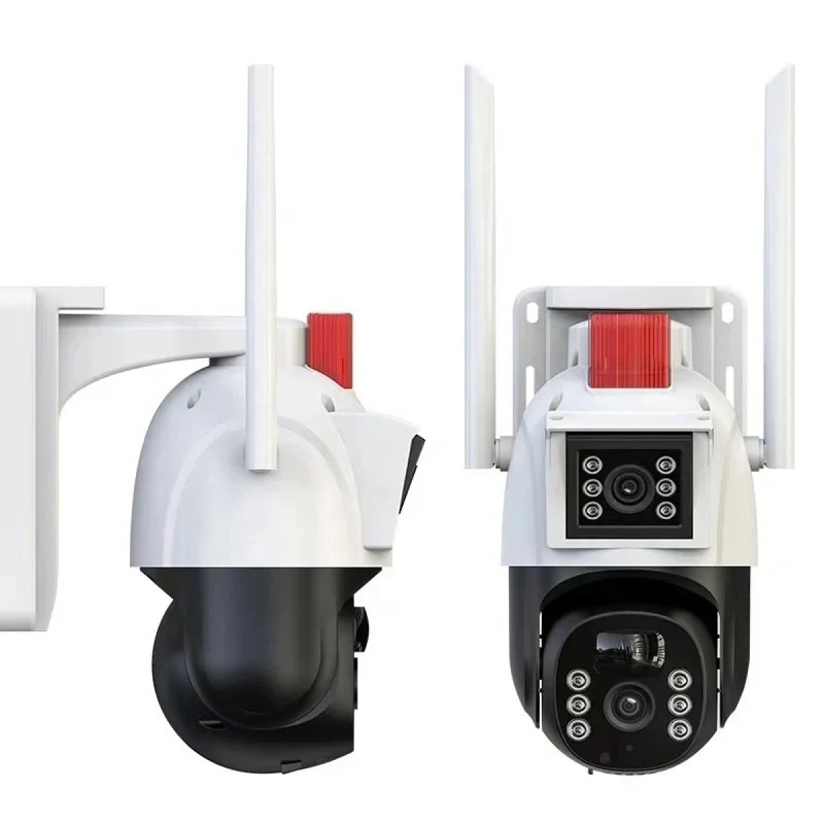 AI Ηλιακή Κάμερα Ασφαλείας 4G/WiFi PTZ 12MP Με Διπλό Φακό Και Ανίχνευση