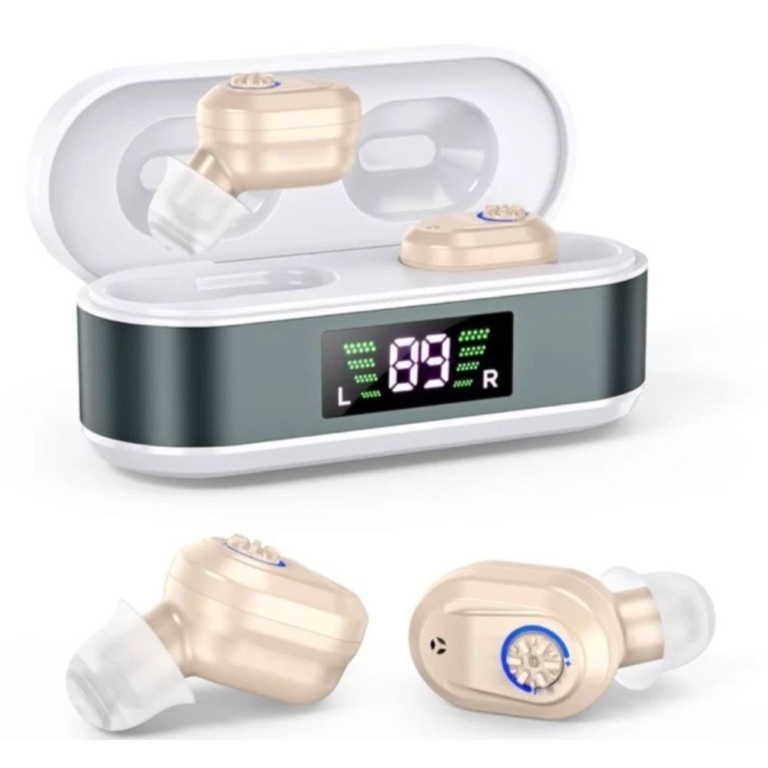 Ακουστικά Βαρηκοΐας In-Ear με Θήκη Φόρτισης ZF-M610
