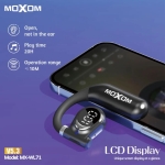 Ακουστικό Bluetooth MOXOM MX-WL71 Clip-On με Bluetooth 5.3