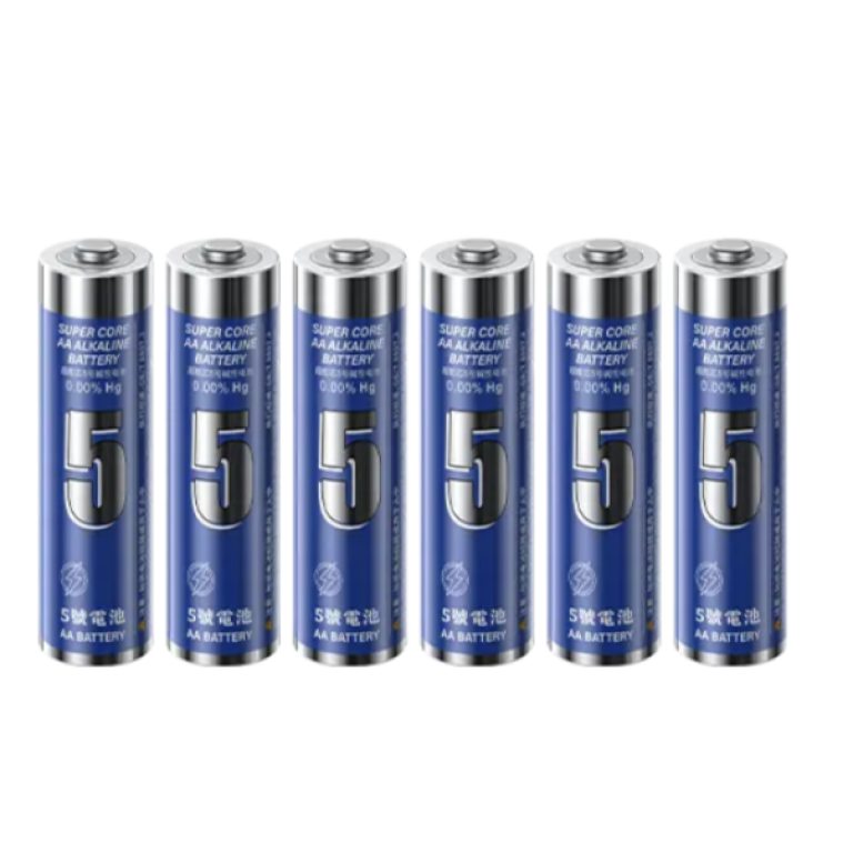 Αλκαλικές Μπαταρίες AA 1.5V 3000mAh Σετ 6 Τεμαχίων Remax LR6 Ultra Power Core