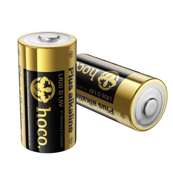 Αλκαλικές Μπαταρίες D LR20 1.5V High Energy 2τμχ Hoco JA5