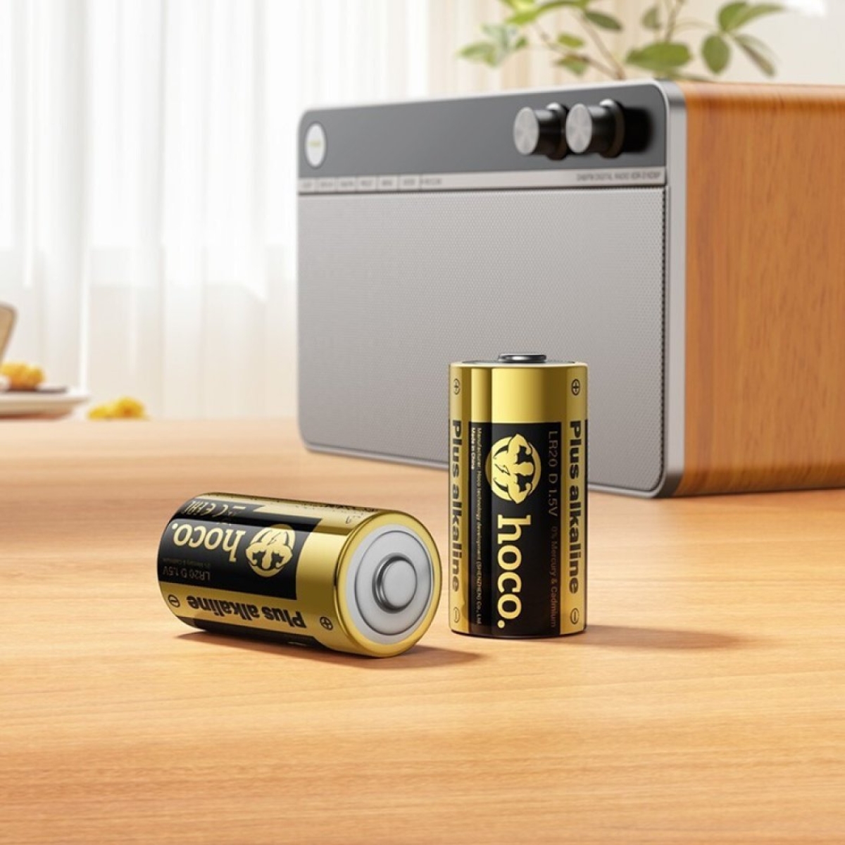 Αλκαλικές Μπαταρίες D LR20 1.5V High Energy 2τμχ Hoco JA5 - Image 2