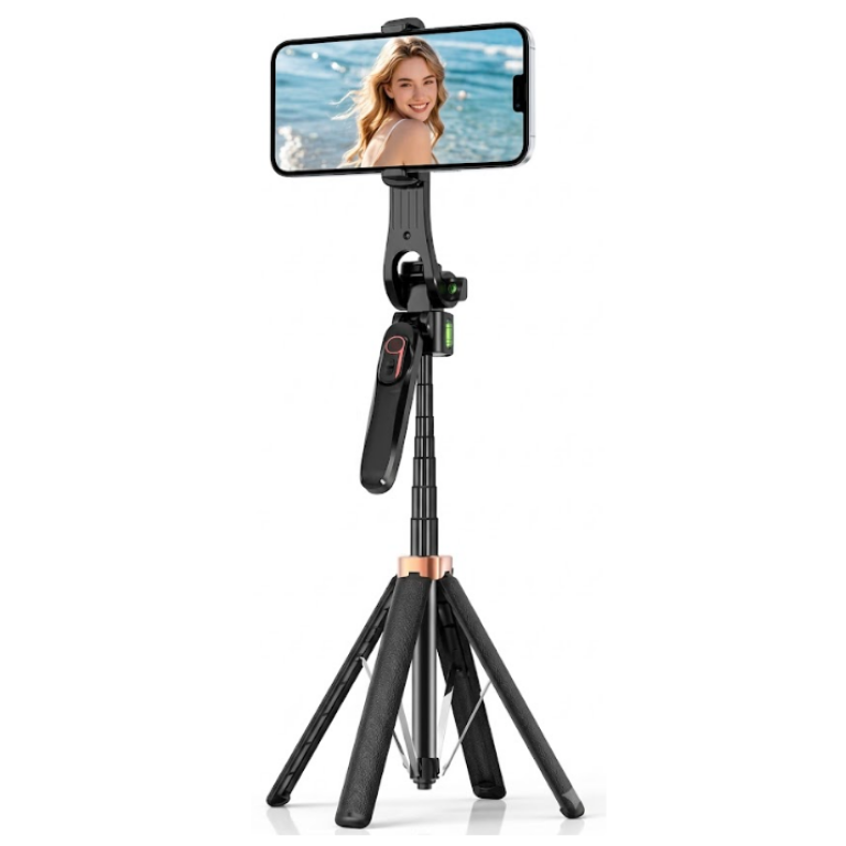 Αναδιπλούμενο Selfie Stick Με Τρίποδο, Bluetooth Τηλεχειριστήριο Και Περιστροφή 360° Andowl Q30