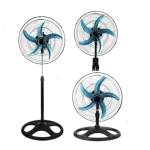 Ανεμιστήρας 2 σε 1 Hoomei HM-8689S 75W με Ρυθμιζόμενο Ύψος