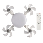 Ανεμιστήρας Οροφής Με LED Φωτισμό 60W E27 Και Τηλεχειριστήριο
