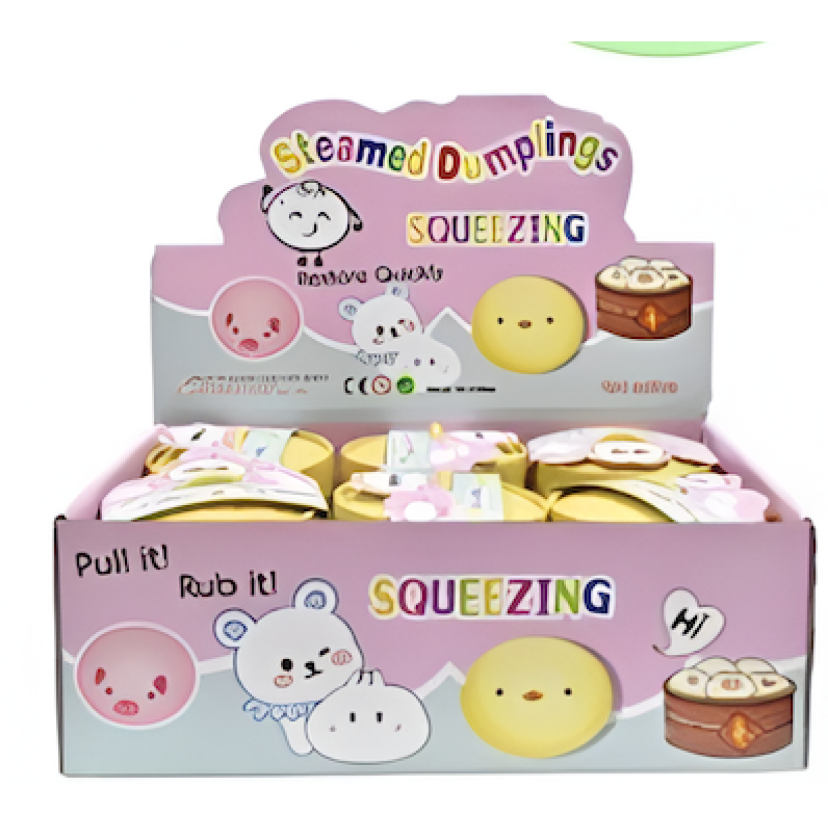 Anti-Stress Παιχνίδι Squishy Dumpling 8cm 88542 - Image 3