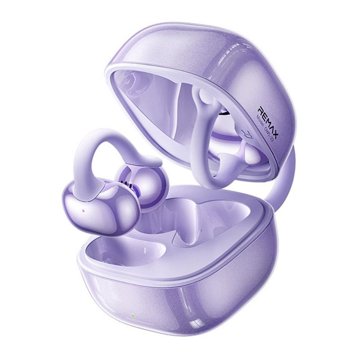 Ασύρματα Ακουστικά Bluetooth 6.0 Open Ear Με ENC Και Θήκη Φόρτισης Remax OWS-22 - Image 3