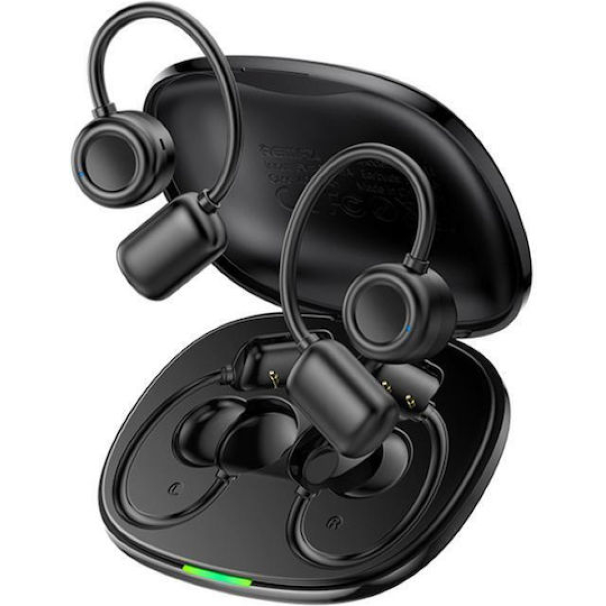 Ασύρματα Ακουστικά Bluetooth Open Ear Με Θήκη Φόρτισης Και Touch Control Remax OWS-11 - Image 4