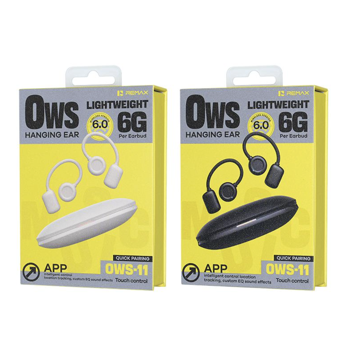 Ασύρματα Ακουστικά Bluetooth Open Ear Με Θήκη Φόρτισης Και Touch Control Remax OWS-11 - Image 3