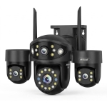 Ασύρματη Κάμερα Ασφαλείας WiFi 4K Τριπλού Φακού Με Νυχτερινή Όραση Andowl TS66