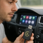 Ασύρματος Αντάπτορας Wireless CarPlay Και Android Auto Plug & Play Με Bluetooth 5.0