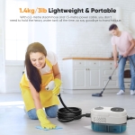 Ατμοκαθαριστής Πολυλειτουργικός 2500W Με Οθόνη Αφής 1100ml - Image 5