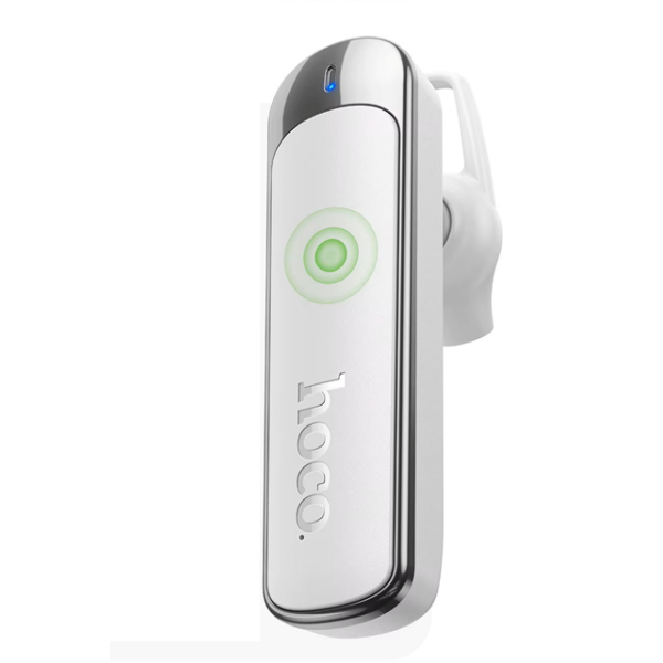 Bluetooth 6.0 Μονό Ασύρματο Handsfree Ακουστικό ENC με Διπλό Μικρόφωνο HOCO E201