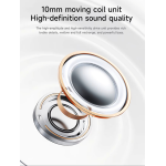 Bluetooth 6.0 Μονό Ασύρματο Handsfree Ακουστικό ENC με Διπλό Μικρόφωνο HOCO E201 - Image 4