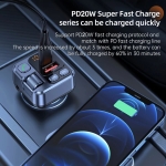 Bluetooth FM Transmitter Αυτοκινήτου με MP3 και 2 USB - HM101