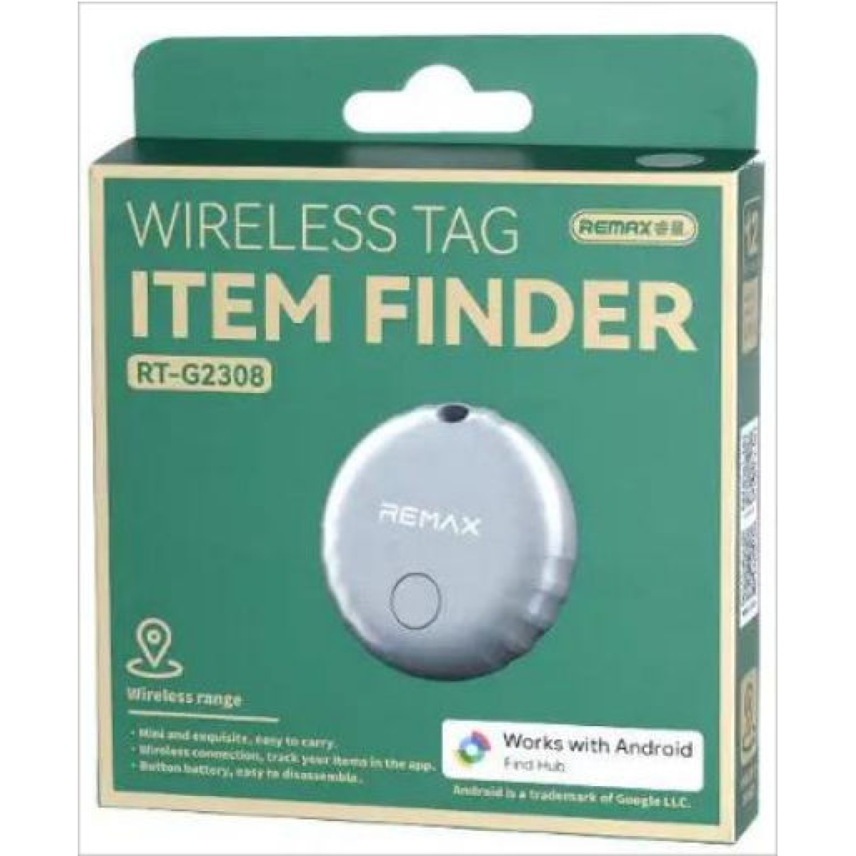 Bluetooth Tracker Εντοπισμού Αντικειμένων Google Find Hub Remax RT-G2308 - Image 7