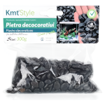 Διακοσμητικά Μαύρα Χαλίκια Για Ενυδρείο 300gr 4-6mm Kmt Style 2208756 - Image 3