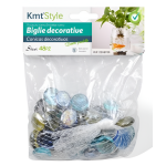 Διακοσμητικές Γυάλινες Πετρούλες 48τμχ Kmt Style 2208700 - Image 2