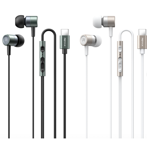 Ενσύρματα Ακουστικά USB Type-C Με Μικρόφωνο Remax RM-02A