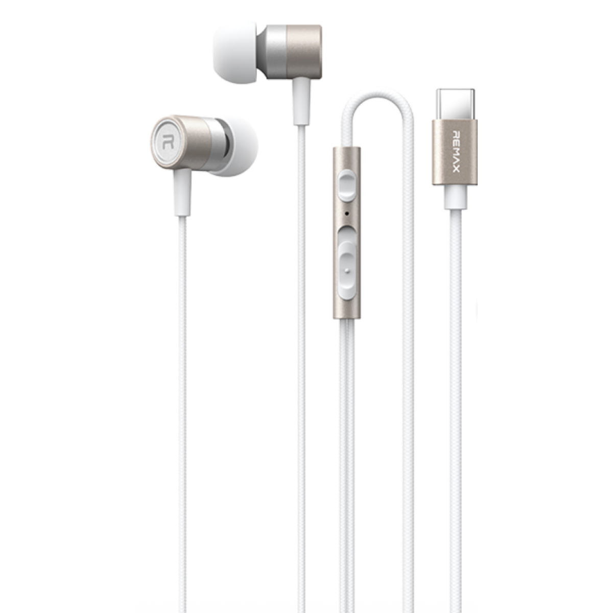 Ενσύρματα Ακουστικά USB Type-C Με Μικρόφωνο Remax RM-02A - Image 3