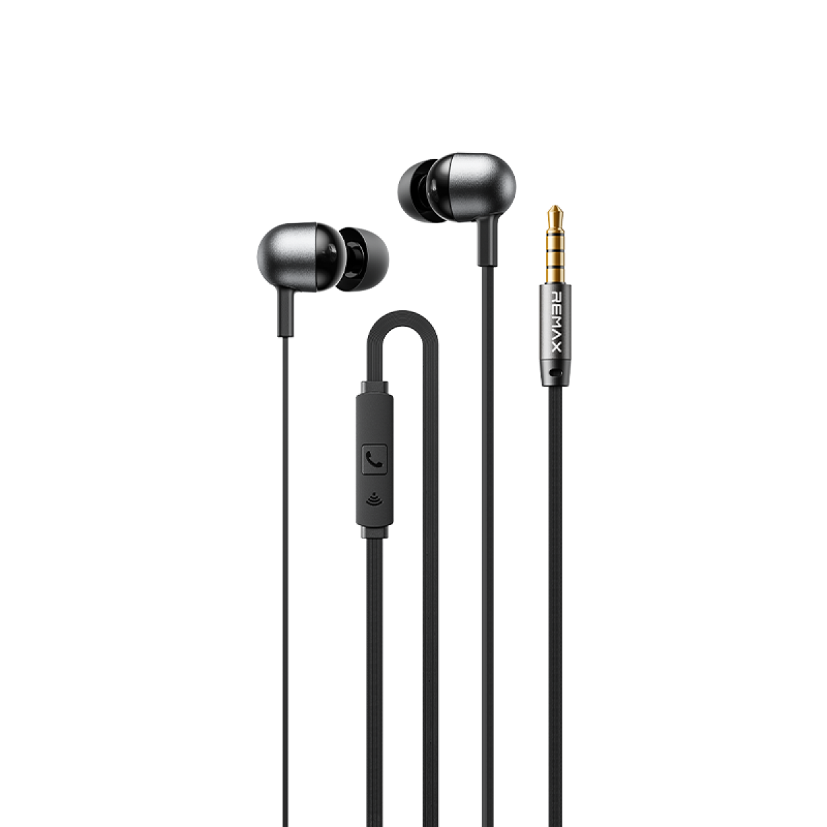 Ενσύρματα Ακουστικά 3.5mm Με Μικρόφωνο Remax RM-03 - Image 4