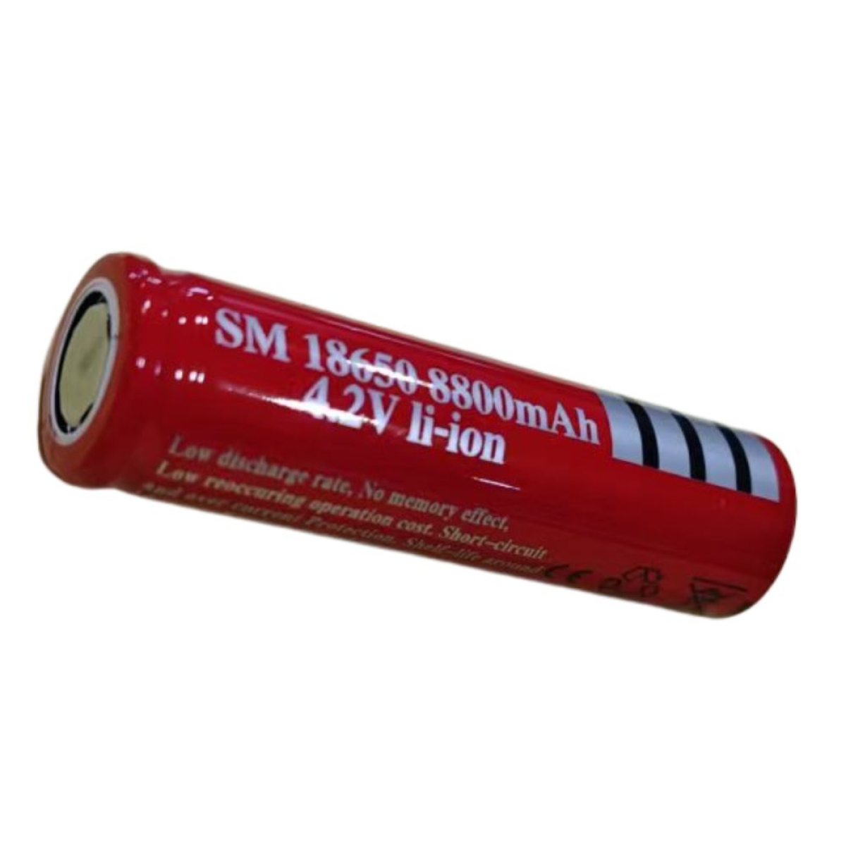 Επαναφορτιζόμενη Μπαταρία 18650 Li-ion 8800mAh 4.2V