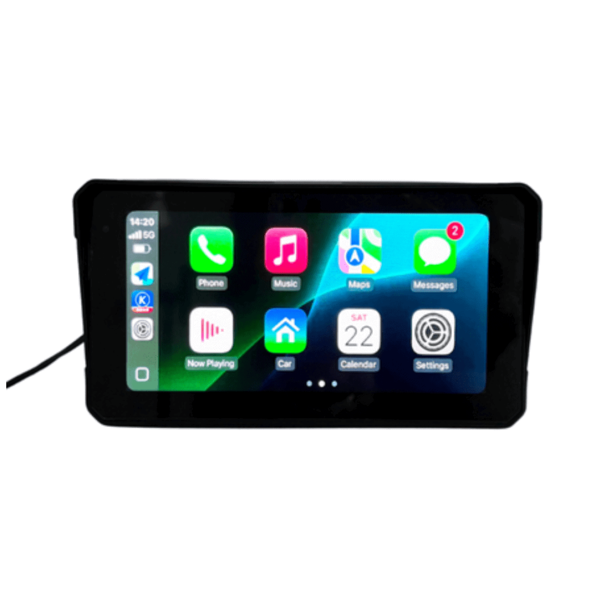 Έξυπνη Οθόνη Μοτοσικλέτας 6″ με Ασύρματο CarPlay και Android Auto – Αδιάβροχη IPX8 - Image 6