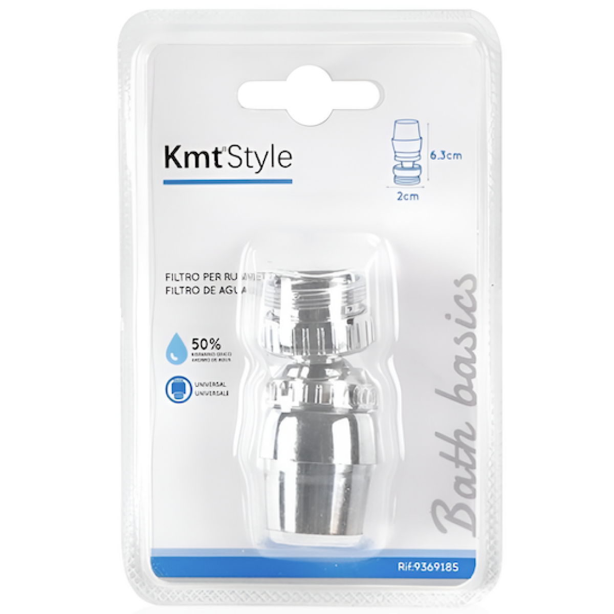 Φίλτρο Βρύσης Εξοικονόμησης Νερού 360° Kmt Style 9369185