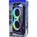 Φορητό Ηχείο Bluetooth 140W Με RGB Φωτισμό Και Διπλά Ηχεία 8" Remax RB-MB10 - Image 3