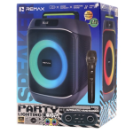 Φορητό Ηχείο Bluetooth 60W Με RGB Φωτισμό Και Ηχείο 8" Remax RB-MB12 - Image 2