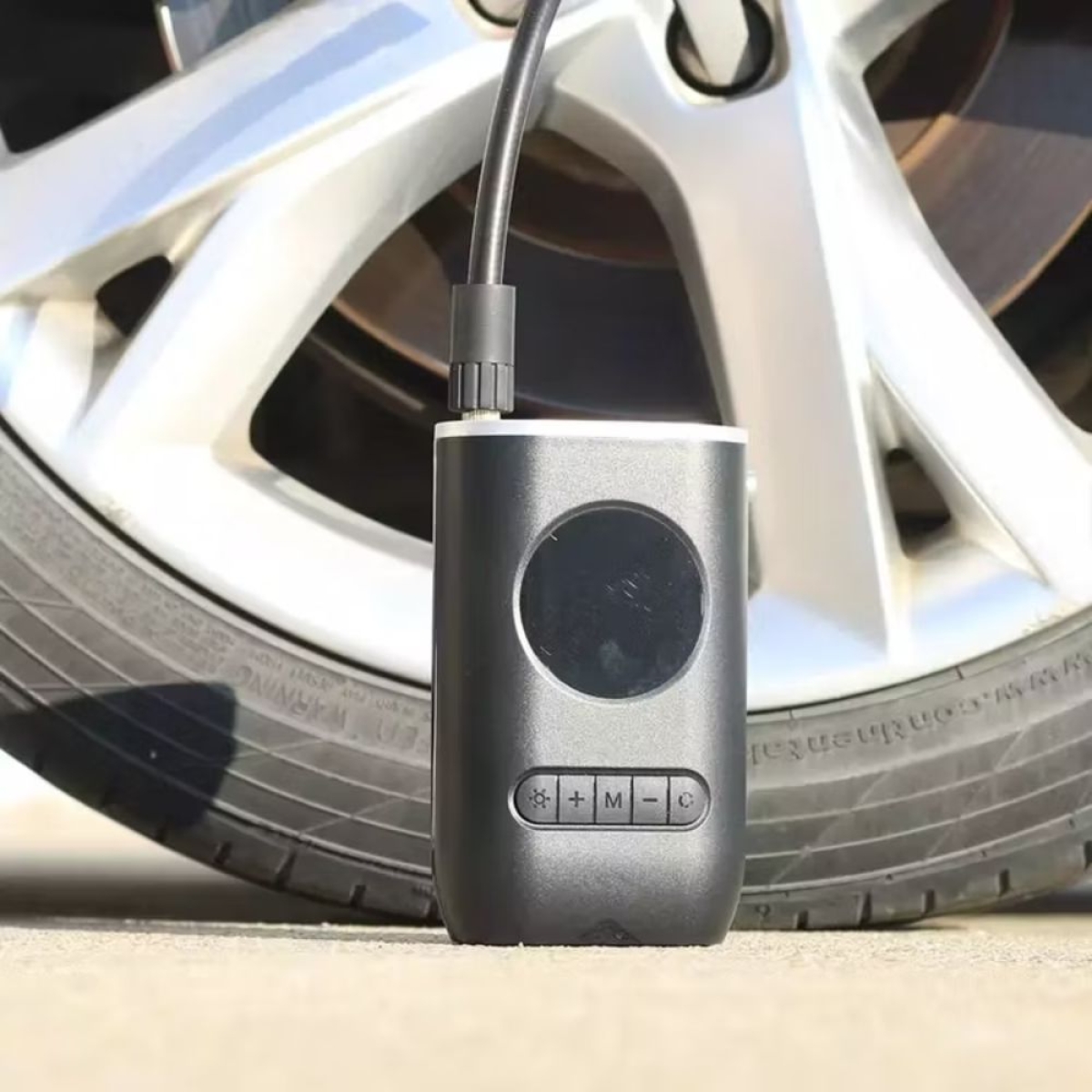 Φορητό Κομπρεσέρ Αέρα Μπαταρίας 150 PSI με Οθόνη LCD - CQB-3668