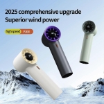 Φορητός Turbo Ανεμιστήρας HX-F368 Επαναφορτιζόμενος USB 100 Ταχυτήτων