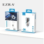 Φορτιστής Αυτοκινήτου Ezra CR57 με USB-A & USB Type-C