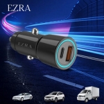 Φορτιστής Αυτοκινήτου Ezra CR57 με USB-A & USB Type-C