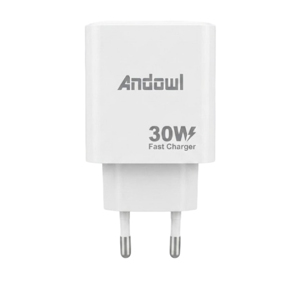 Φορτιστής Ταχείας Φόρτισης USB-C 30W Andowl Q-CD368