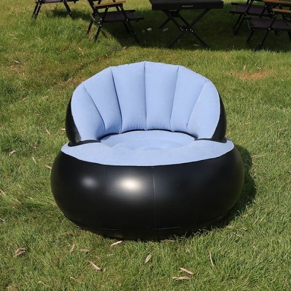Φουσκωτή Πολυθρόνα Relax Με Βελούδινη Υφή 80×80×67cm