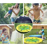 Φουσκωτό Splash Pad Με Συντριβάνι Νερού 170cm Ζωάκια - Image 3