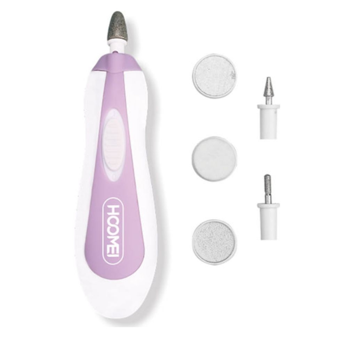 Hoomei HM-7540 Τροχός Νυχιών Μπαταρίας 4600rpm Μωβ